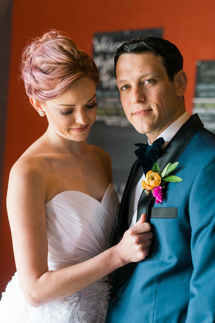 Wedding at a brewery