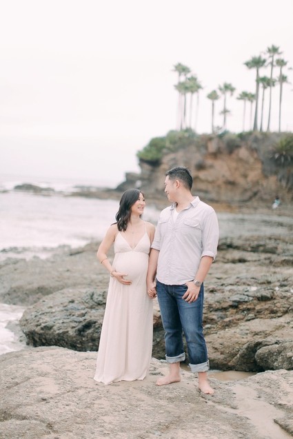 Laguna Beach maternity photos Inspiration