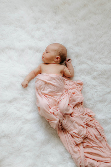 Baby girl newborn photos