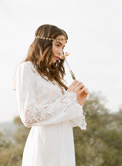 Bohemian bridal fashion inspiration