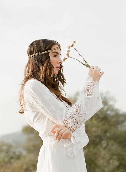 Bohemian bridal fashion inspiration