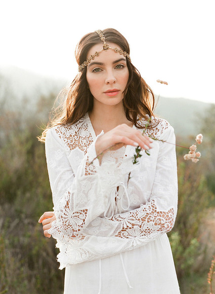 Bohemian bridal fashion inspiration