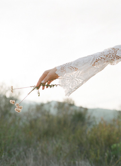 Bohemian bridal fashion inspiration