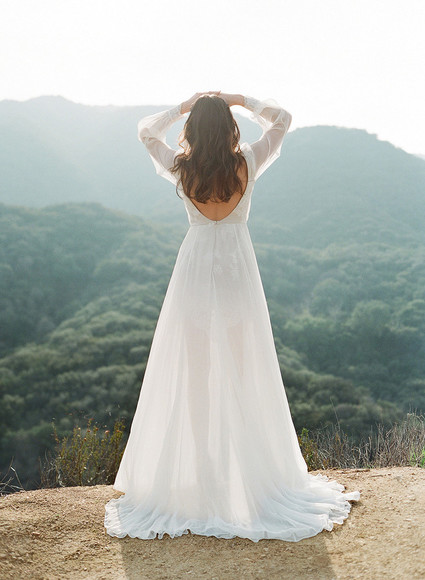 Bohemian bridal fashion inspiration