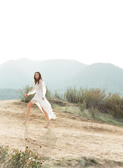 Bohemian bridal fashion inspiration