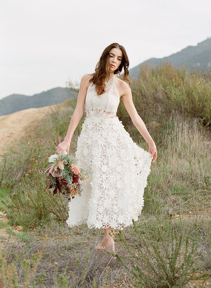 Bohemian bridal fashion inspiration
