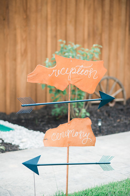 Wedding signage