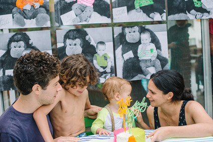 Neon 1st birthday ideas