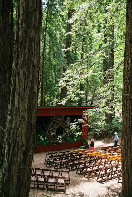 Ceremony in the forest