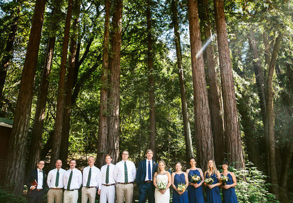Wedding in the woods