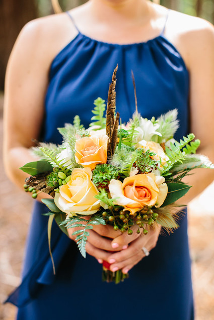 Blue bridesmaid dresses