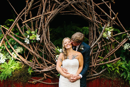 Wedding in the woods
