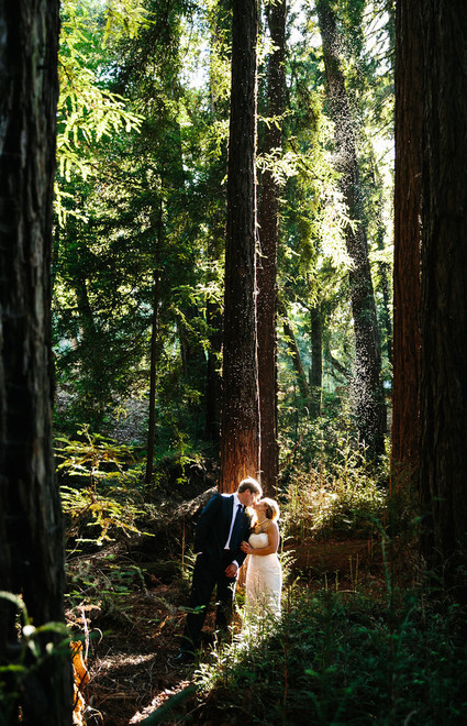 Wedding in the woods