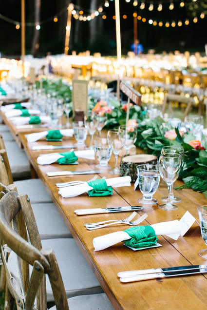 Rustic wedding decor