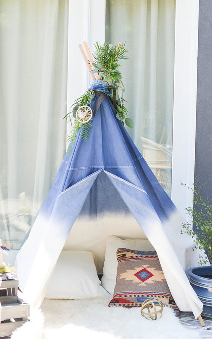 Boho boy's 1st birthday party ideas