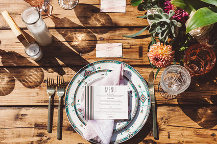 Southwest bohemian wedding