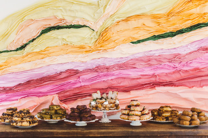 Whimsical dessert bar