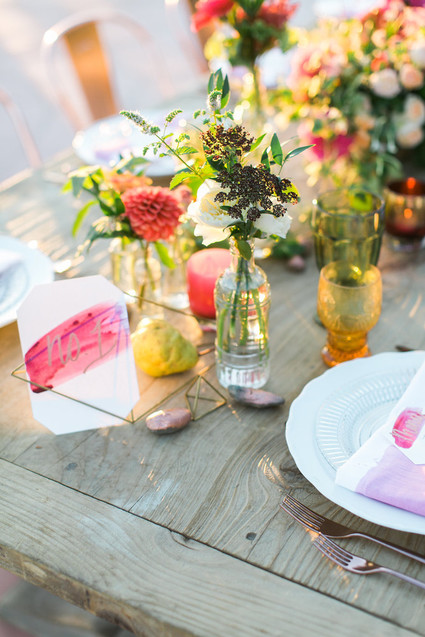 Late summer tablescape