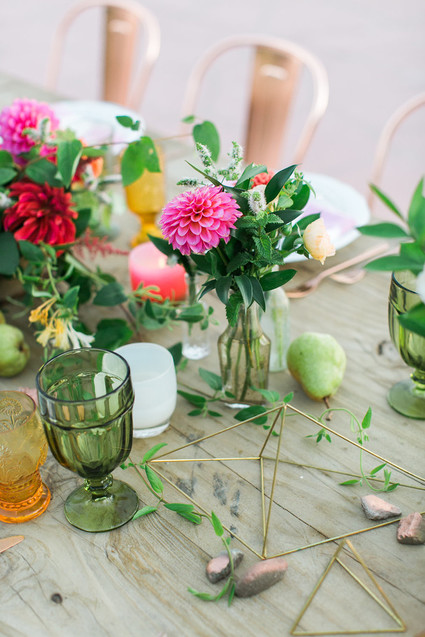 Late summer tablescape
