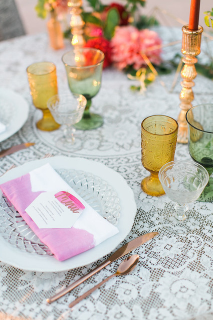 Watercolor place cards