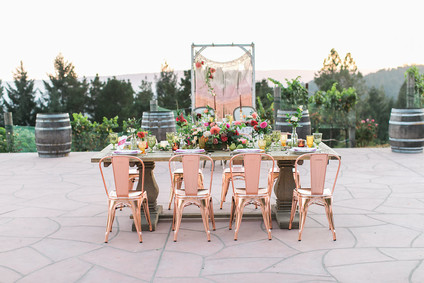 Vineyard wedding