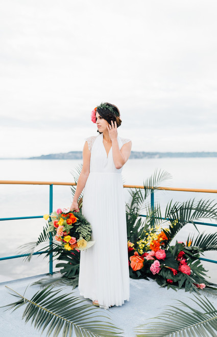 Tropical wedding inspiration