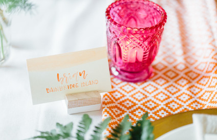 Tropical wedding inspiration