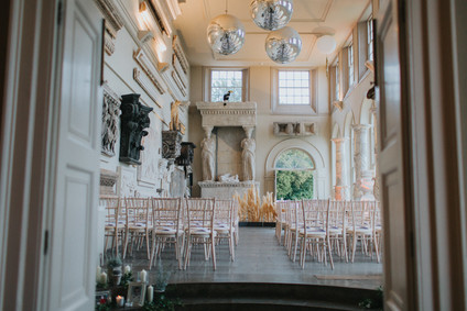 Elegant wedding ceremony