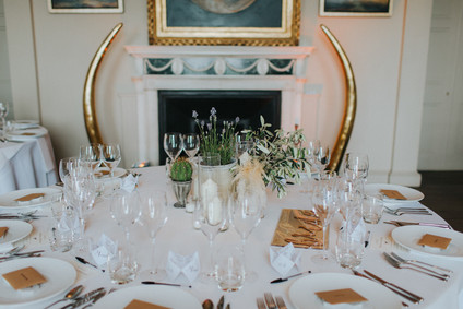 Reception decor