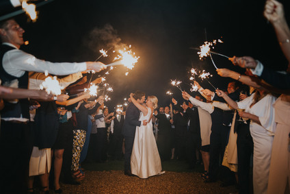 Sparkler send off