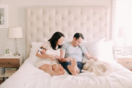 natural light newborn photos