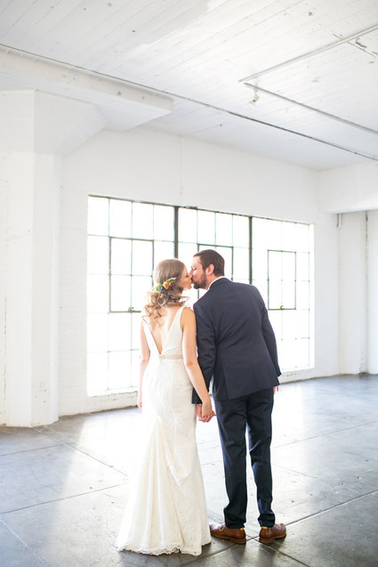 Modern loft wedding