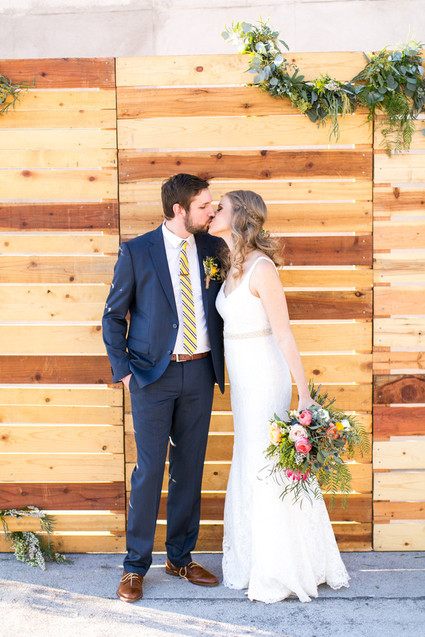 DIY wedding backdrop