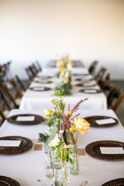 Rustic wedding decor