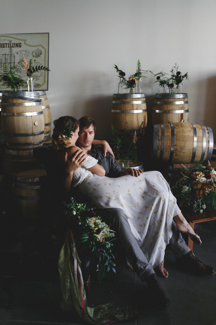 Whisky distillery wedding inspiration