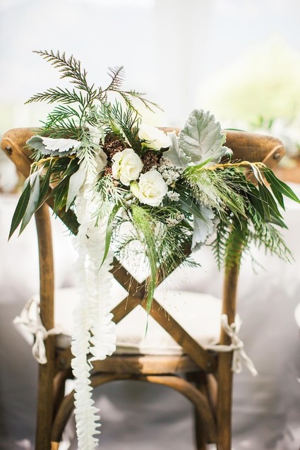 floral chair backer