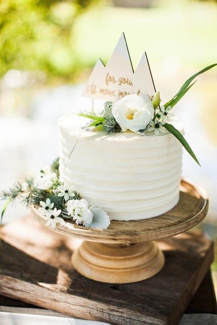 Mountain adventure baby shower