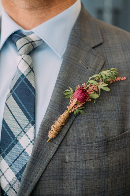 Groom boutonnière