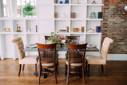 Intimate restaurant wedding inspiration