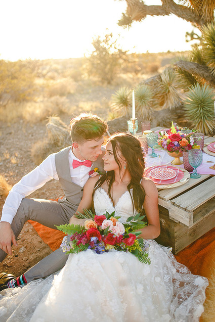 Mexican inspired wedding decor