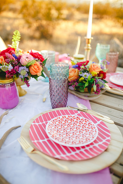 Mexican inspired wedding decor