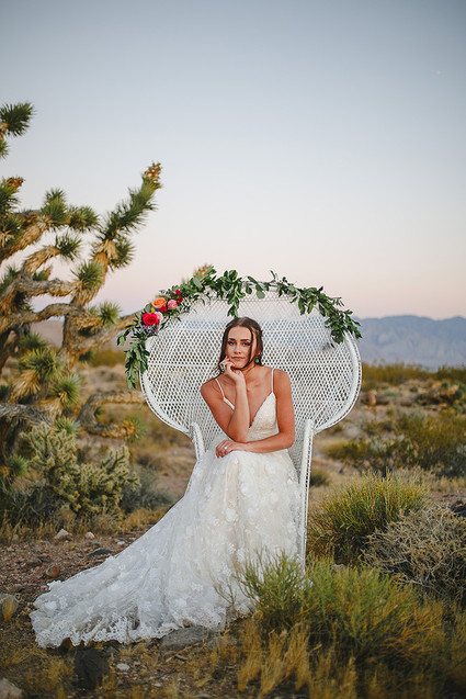 Bohemian wedding decor