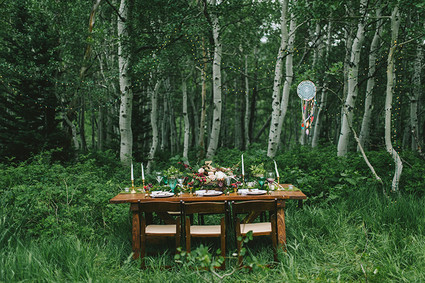 Woodland wedding inspiration