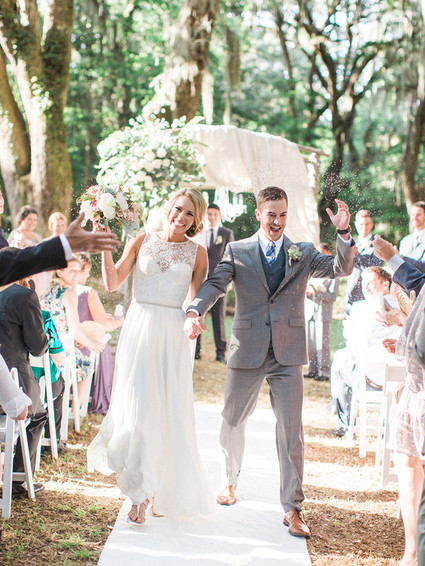 Lavender wedding toss