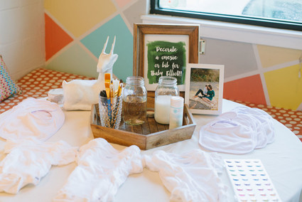 Fall floral baby shower