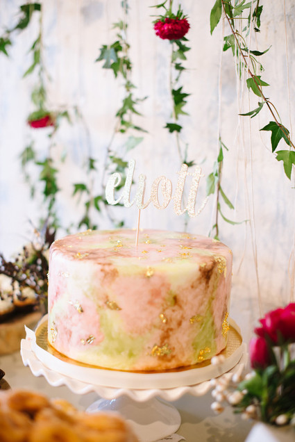 Fall floral baby shower