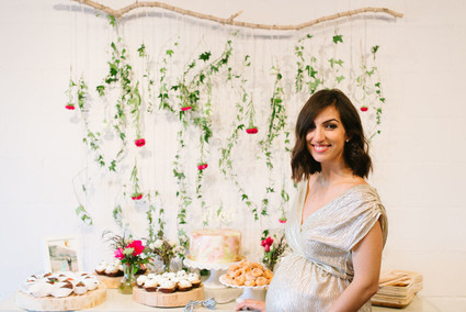 Fall floral baby shower