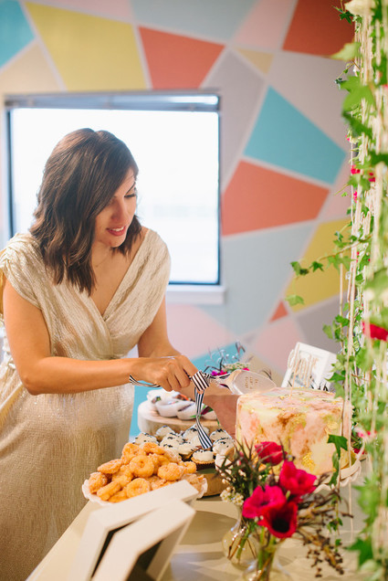 Fall floral baby shower