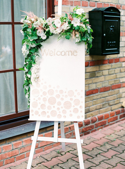 Pink floral girl's birthday