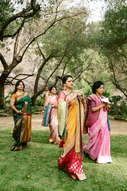 Traditional Indian wedding ceremony